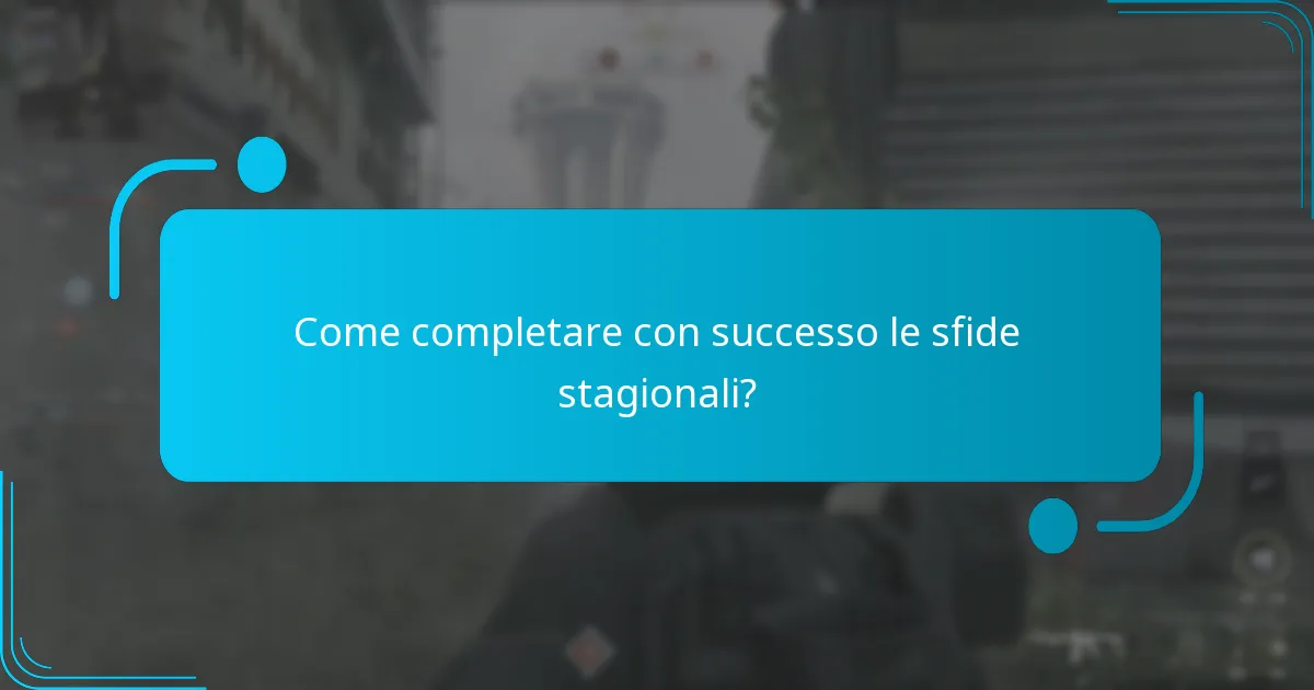 Quali oggetti esclusivi possono essere guadagnati attraverso le sfide stagionali?