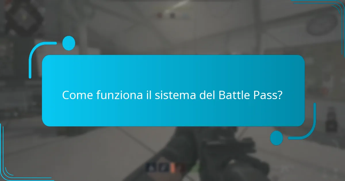 Come funziona il sistema del Battle Pass?