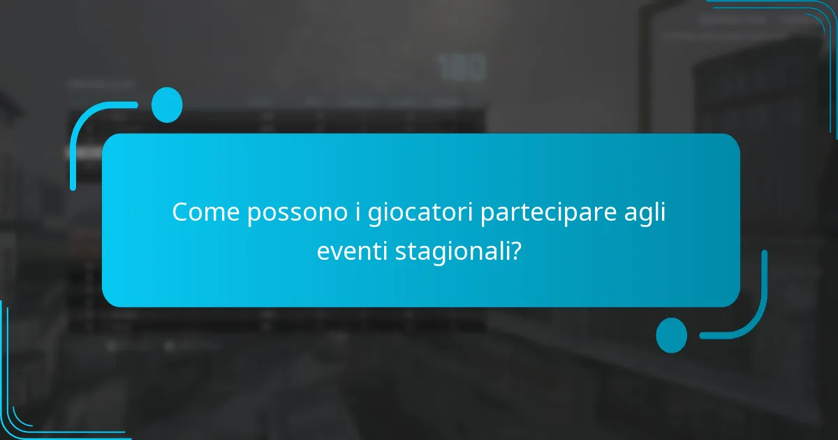 Quali oggetti unici possono essere guadagnati dagli eventi stagionali?