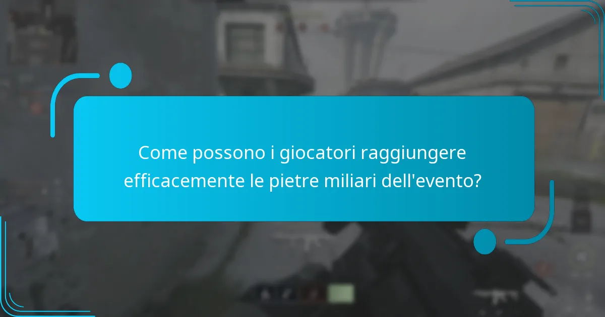 Quali pietre miliari possono raggiungere i giocatori nella sfida dell’evento?