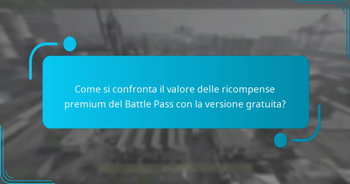 Quali sono le missioni per operatori incluse nelle ricompense premium del Battle Pass?