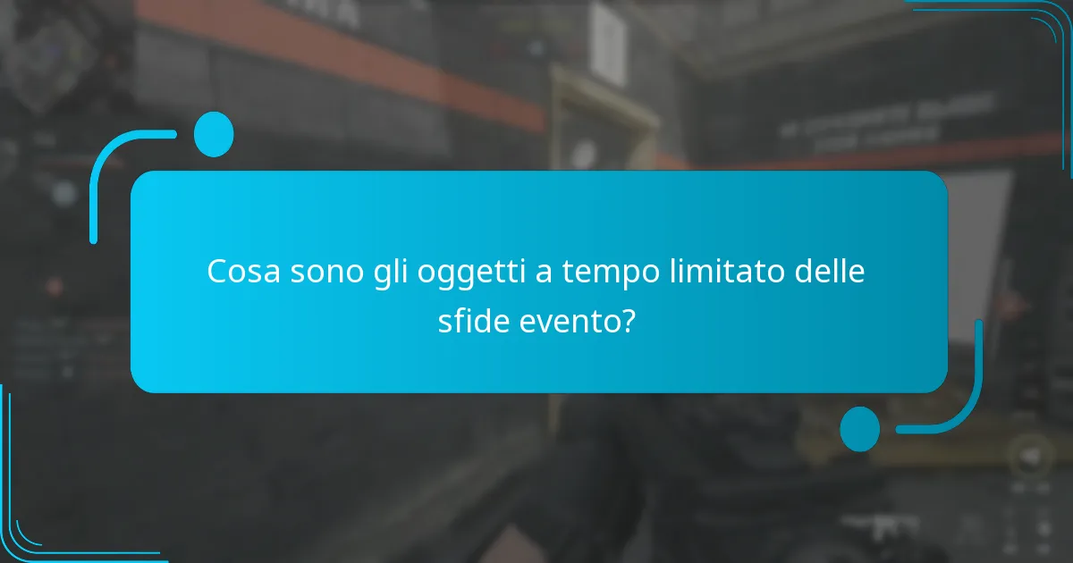 Quando si svolge la Sfida Evento?