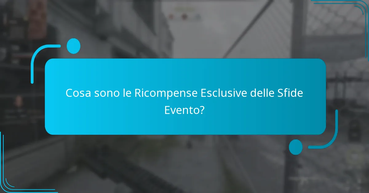 Quali sono i blueprint speciali disponibili attraverso le sfide evento?